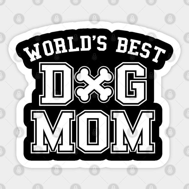 Funny Cute Gifts Dog Mom Rescue Love Dogs Women Sticker by Kuehni